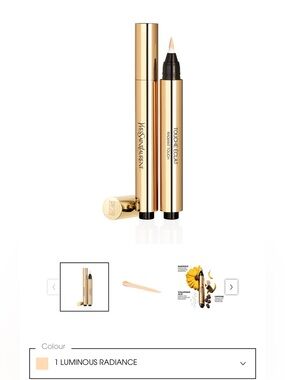 Yves Saint Laurent Touche Éclat Radiant Touch Concealer - 1 RoseLuminous Radianc